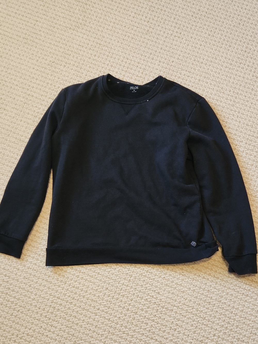 ZELOS  Men's Crewneck Sweatshirt